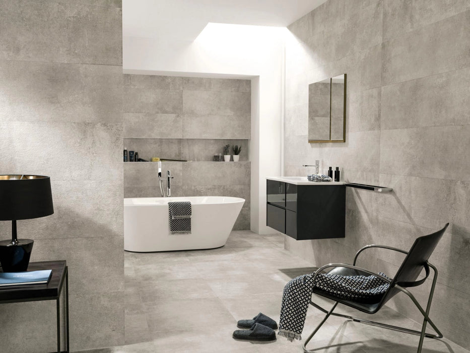 Porcelanosa, Baltimore - Grey, Naturale, 59.6x59.6cm, 8.50mm, Rett.