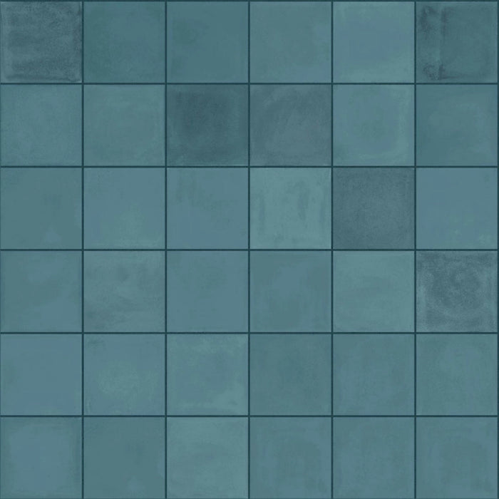 Marazzi, Crogiolo D_segni Blend - M612 - Azzurro, Matt, 10x10cm, 10.00mm