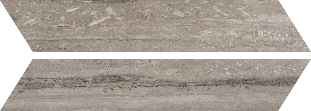 Bottega Tiles, Stone Revolution - B70169 - Travertino Roma, Strutturata, 7.5x40.7cm, 9.50mm