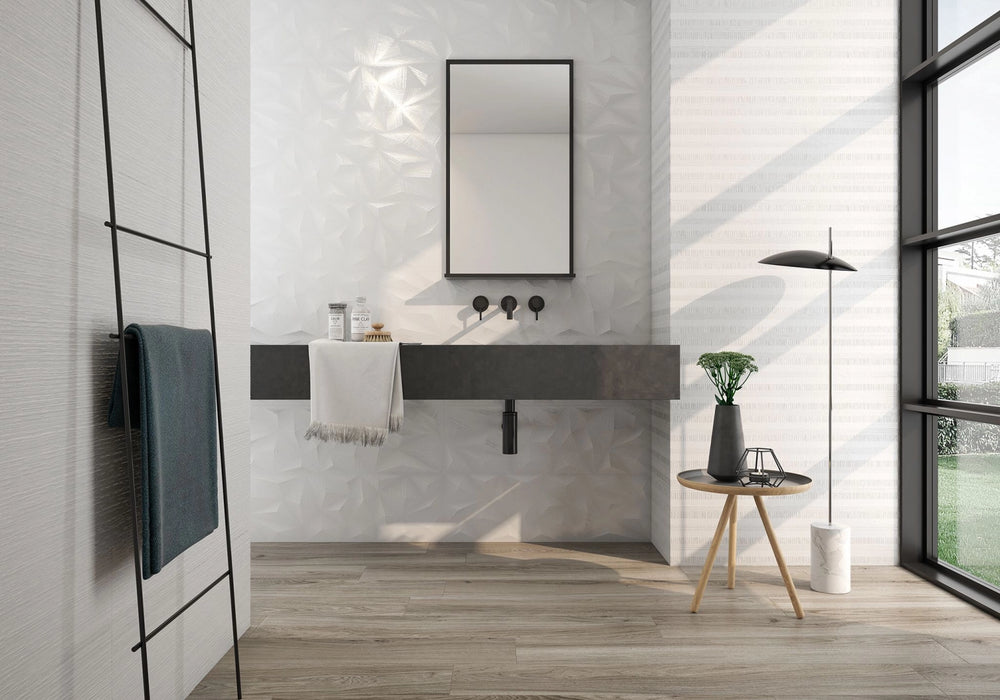 Saloni Ceramica, Glaze - KEW500 - Blanco, Matt, 30x60cm, 9.60mm, Rett.