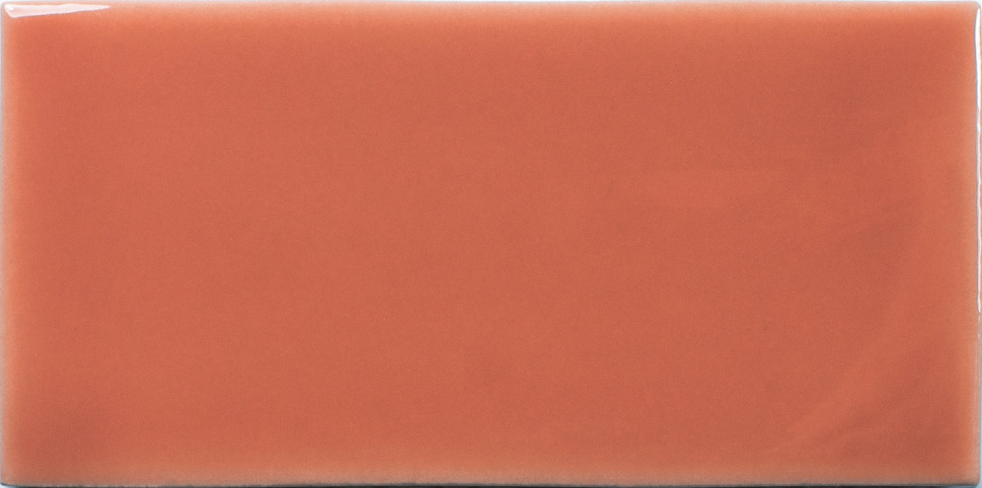 Wow Design, Fayenza - Coral, Gloss, 6.2x12.5cm, 10.00mm