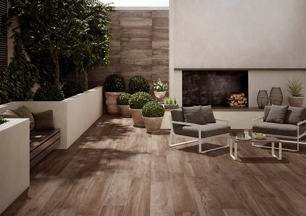 Saime Ceramiche, Bark - Beige, Grip, 40x120cm, 20.00mm, Rett.