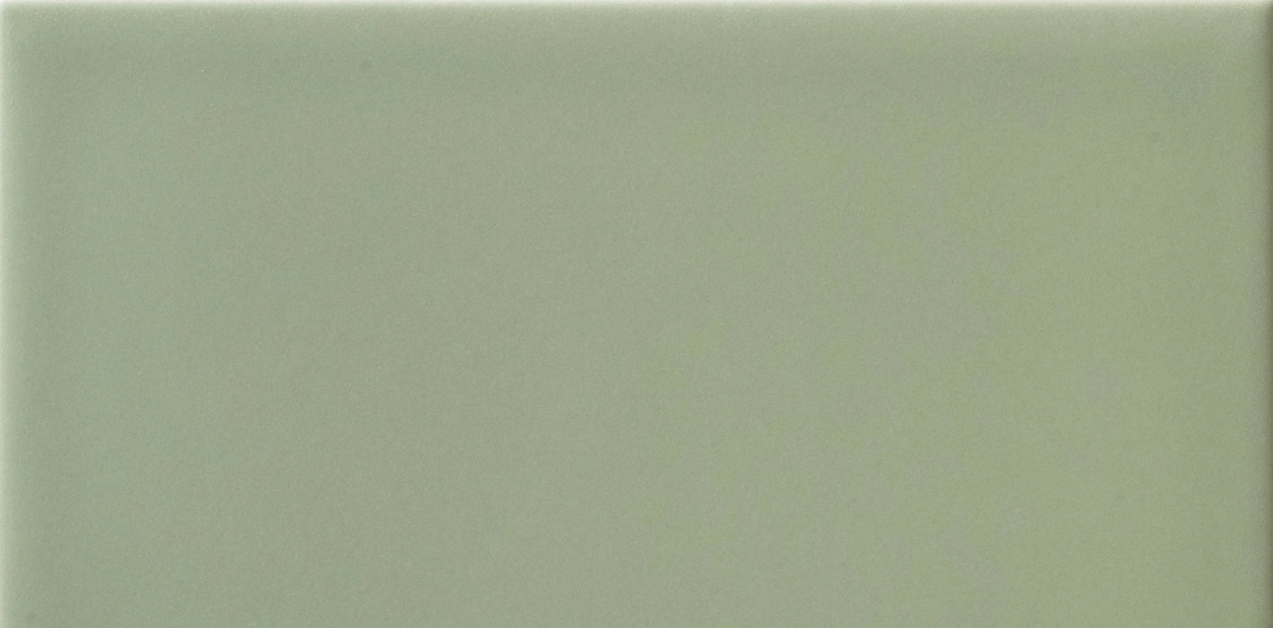 Mutina, Din - KGDM36 - Light Green, Glossy, 7.4x15cm, 10.00mm, Rett.