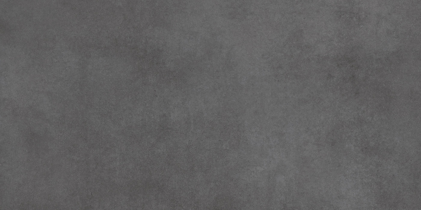 Azuvi, Cement - Anthracite, Antislip, 60x120cm, 9.00mm, Rett.