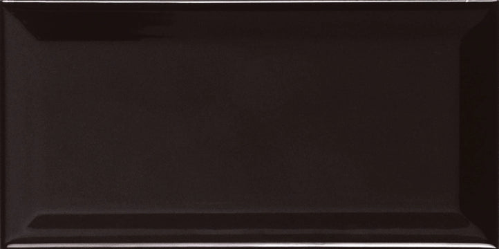 Ape Ceramica, Metro - N98 - Negro, Shine, 10x20cm, 6.70mm