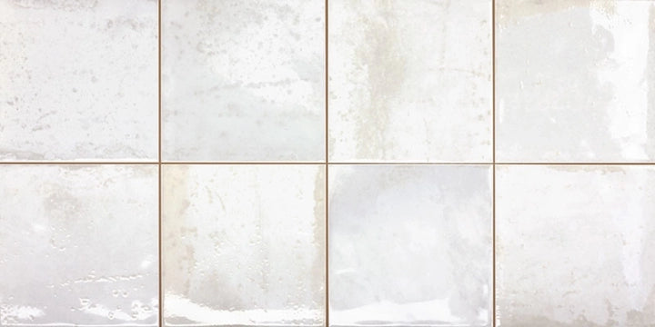 Geotiles, Provence - White, Glossy , 31.6x60cm, 10.00mm