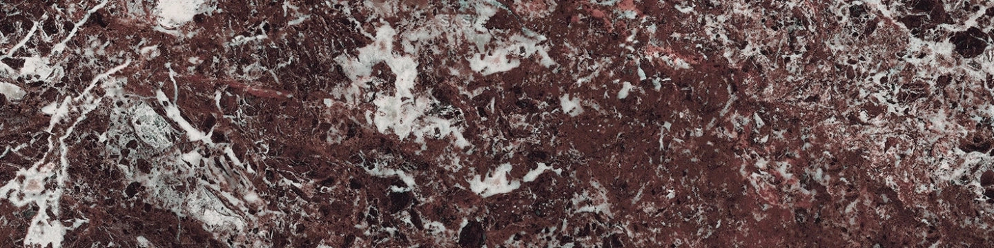 Ceramica Fioranese, Marmorea Intensa - Rosso Levanto, Levigato, 7.5x30cm, 10.00mm, Rett.