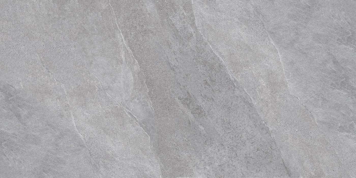 Ceramiche Keope, Ubik - FGW2 - Grey, Strutturato R11, 60x120cm, 20.00mm, Rett.