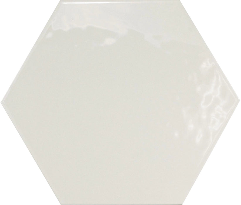 Equipe Ceramicas, Hexatile - 20519---Blanco,-Lucido,-17.6x20.1cm,-9.00mm,-Rett.