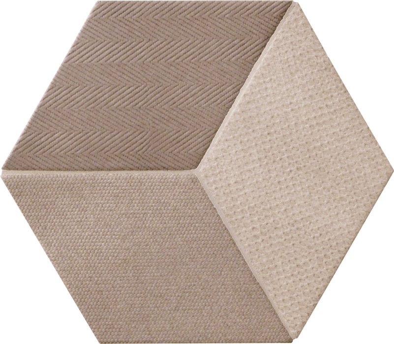 Mutina, Tex - RETX03 - Brown, Natural, 11.5x20cm, 10.00mm