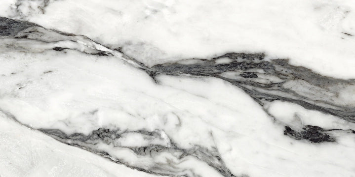 Provenza Ceramiche, Unique Marble - EKS6 - Bianco Siena, Silktech, 60x120cm, 9.50mm, Rett.