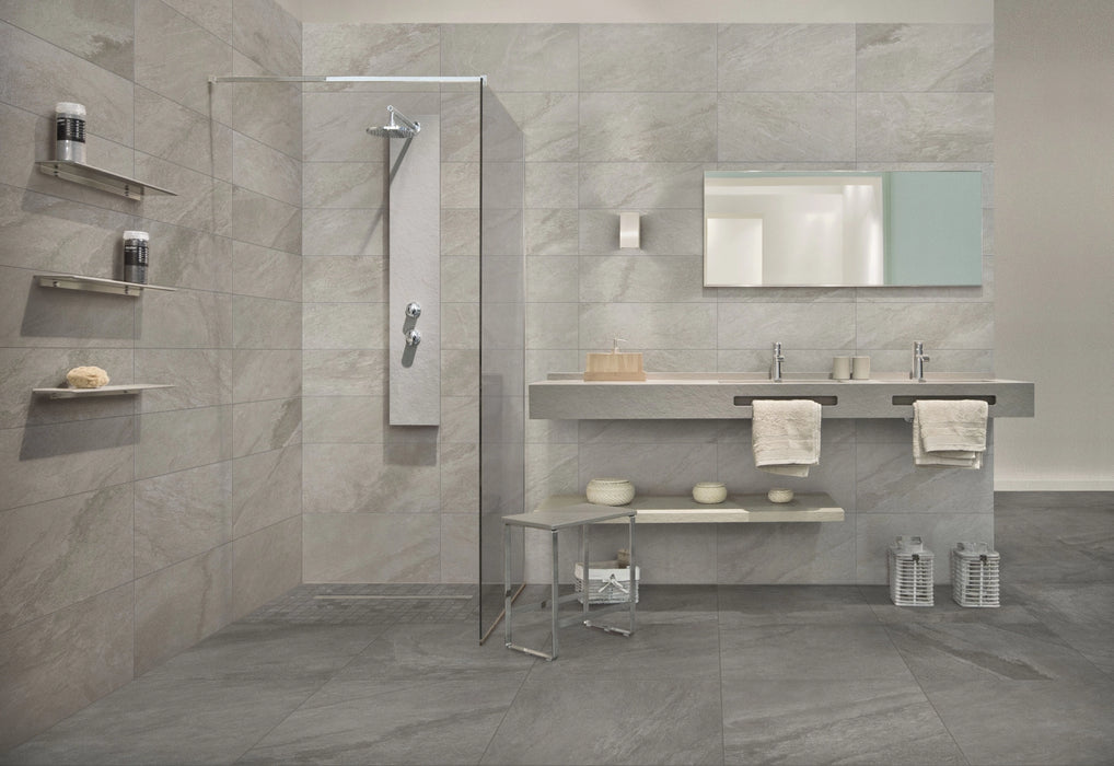 Arpa Ceramiche, Montblanc - Anthracite, Matt, 60x120cm, 9.50mm, Rett.