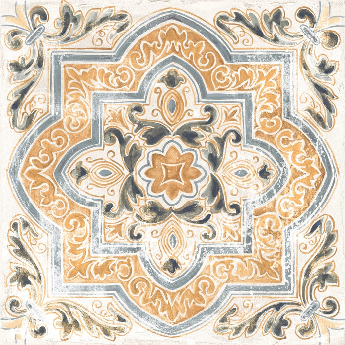 Tuscania Ceramiche, Frühlink Dekore - M9W7 -  Arabisch, Naturale, 20x20cm, 7.20mm