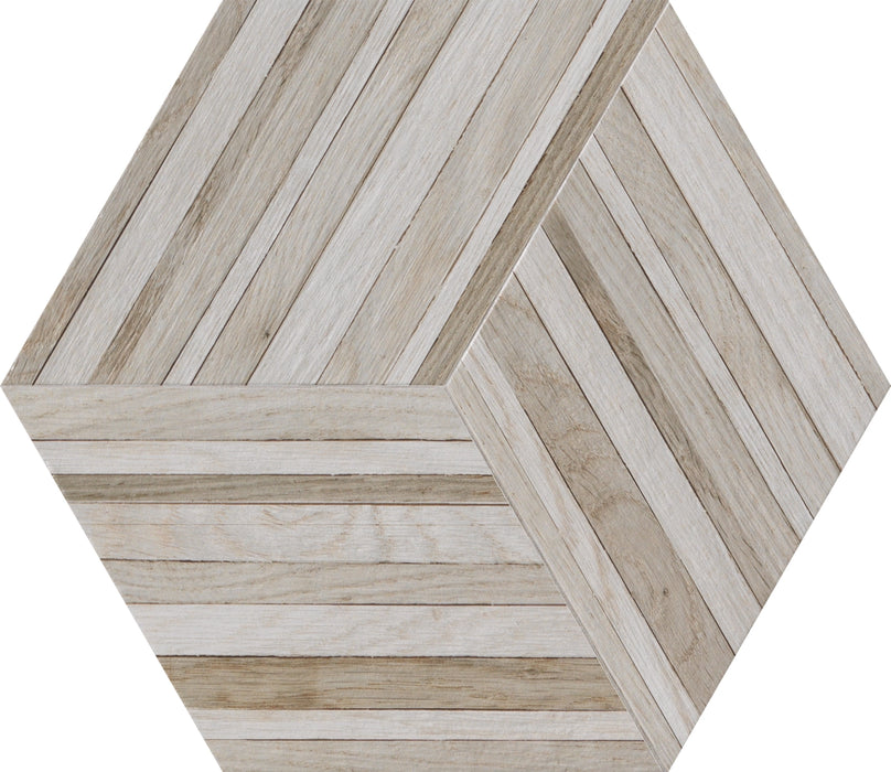 Ceramiche Settecento, Wooddesign - 146024 - Blend Nougat, Matt, 40.9x47.2cm, 10.00mm, Rett.