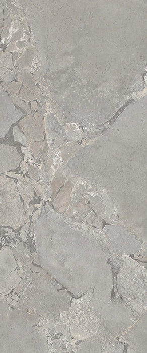 Provenza Ceramiche, Unique Infinity - EMLW - Grey Cobblestone, Naturale, 120x278cm, 6.50mm, Rett.