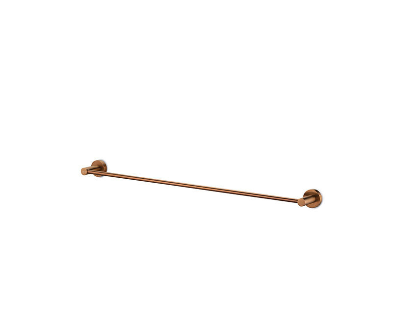 JEE-O Slimline Handdoekhouder lengte 60 cm brons  - 801-0064