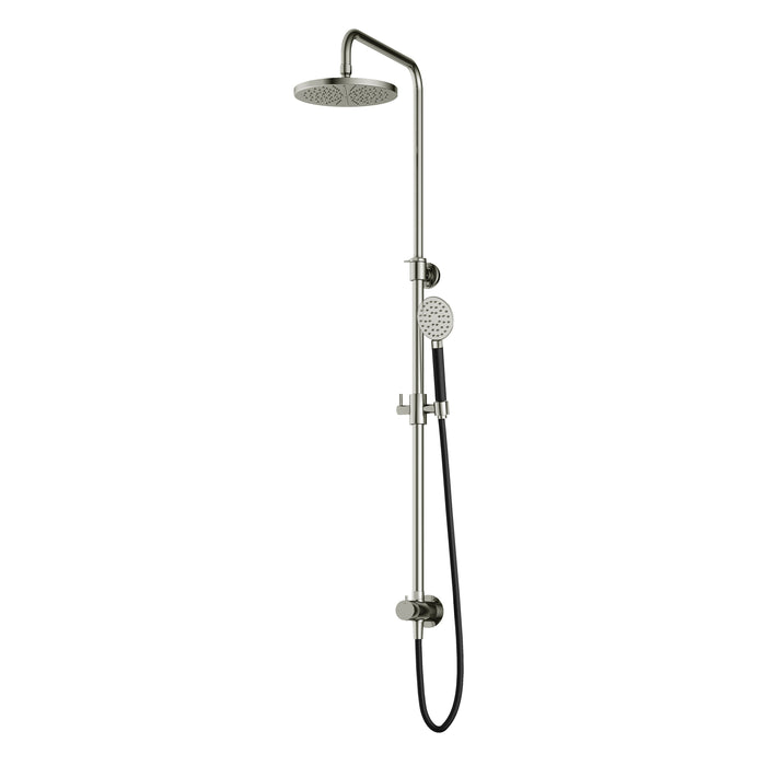 Hotbath Cobber M438 stortdoucheset, hoofddouche 20cm - doucheslang met ronde handdouche - Verouderd IJzer